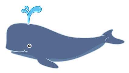 whale cartoon