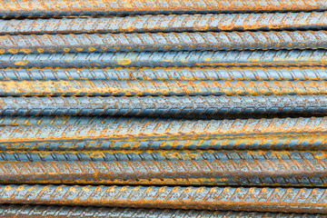 rust steel rod