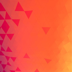 Fototapeta premium Triangles mosaic vector background
