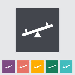 Swing flat icon