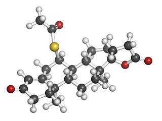 Spironolactone diuretic, antihypertensive and antiandrogen drug