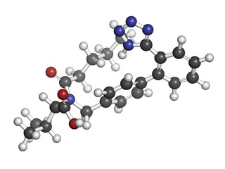 Valsartan high blood pressure (hypertension) drug.