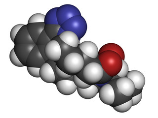 Valsartan high blood pressure (hypertension) drug.