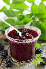 Blackberry jam.