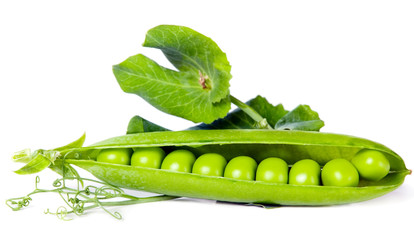 Green peas, food concept
