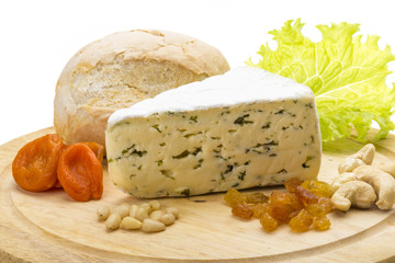 Cheese with mold
