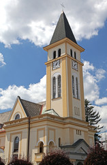 Evangelist church at town Ruzomberok, Slovakia