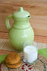 cookies and milk