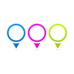 Abstract pointer button