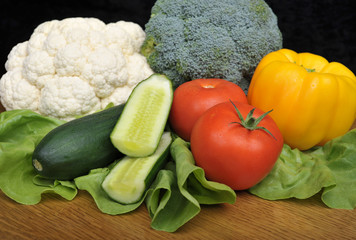 Fresh vegetables