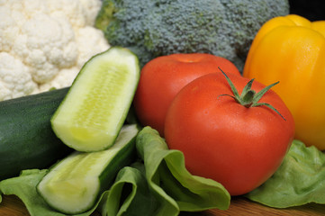 Fresh vegetables