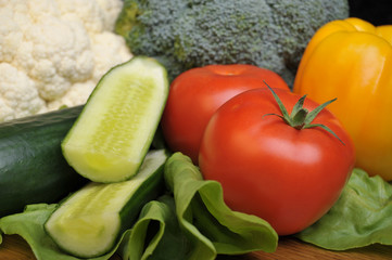 Fresh vegetables