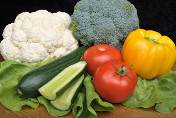 Fresh vegetables