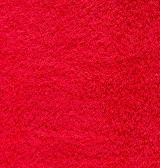 Red cotton texture