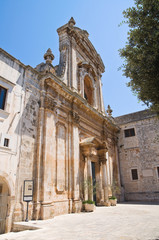 Fototapeta na wymiar Kościół św Domenico. Putignano. Apulia. Włochy.