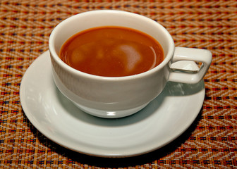 A cup of coffee
