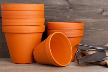 Plant pots and gardening equipment