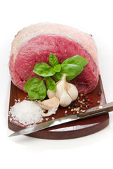 raw beef