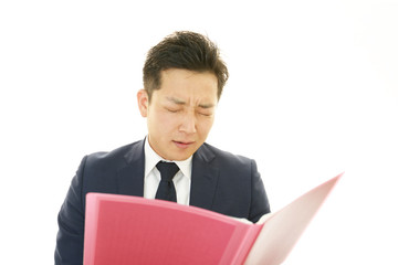 疲れたビジネスマン