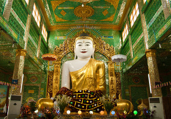 Buddhist temple in Myanmar