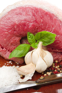 raw meat