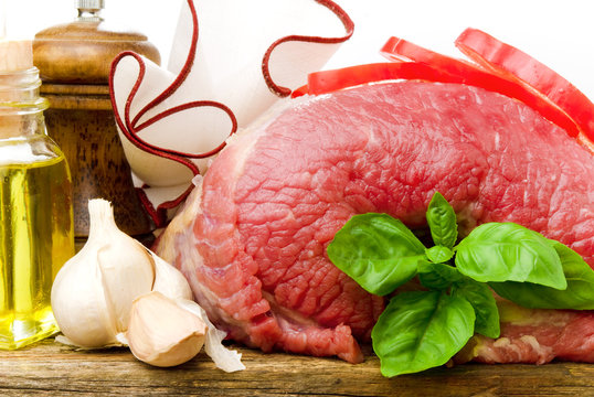 raw meat