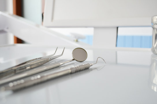Dental equipment on dental unit