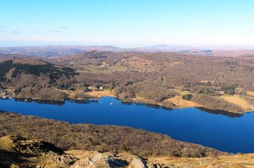 Lake Windermere from Gummers How