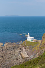 Hartland Point lighthouse Devon England