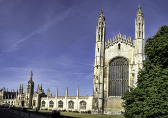 Fototapeta na wymiar Kings college chapel Cambridge