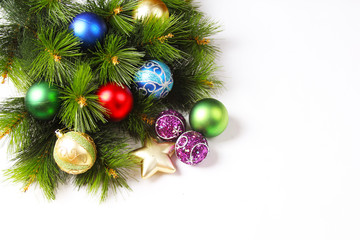 Christmas card, christmas border