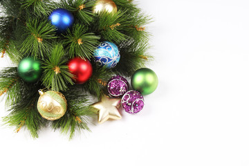 Christmas card, christmas border