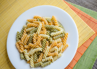 Fusilli pasta
