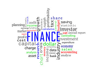 for background - finance and accounting words