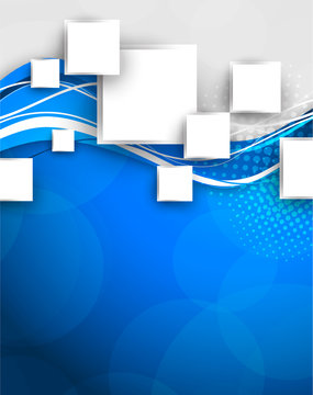 Abstract blue background