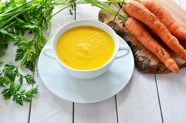 Carrot & Coriander Soup