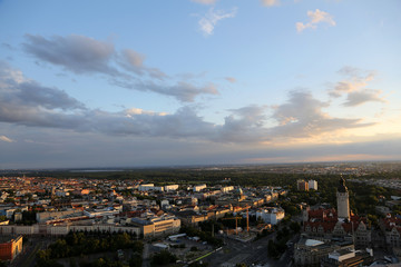 Stadtansicht Leipzig