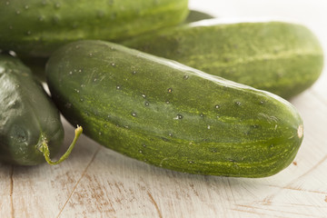 Organic Green Pickle Cucumbers
