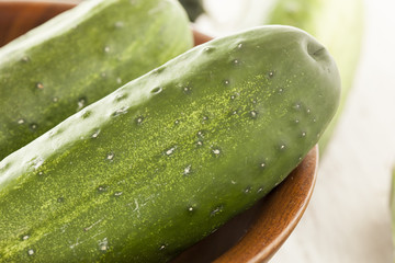 Organic Green Pickle Cucumbers