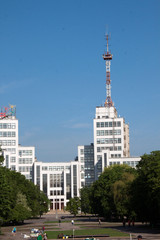 Gosprom administrative complex in Kharkiv, Ukraine