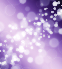 beautiful purple background  with defocused lights