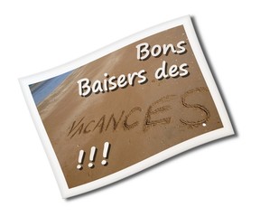 Carte postale des vacances