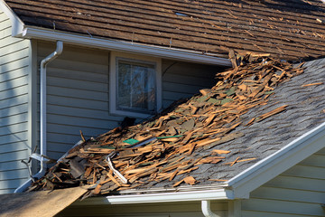 House Roof Tear Off