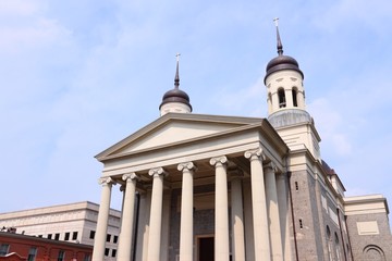 Fototapeta na wymiar Baltimore Basilica, USA