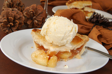 Apple pie ala mode