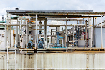 Nitrogen chemical plant for factory