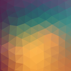 Retro pattern of geometric shapes. Colorful mosaic banner. Geome