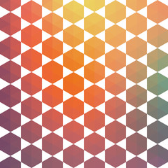 Pattern of geometric shapes.Texture with flow of spectrum effect