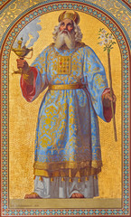 Fototapeta premium Vienna - Fresco of high priest Aron in Altlerchenfelder church