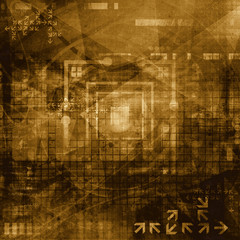 Dark technology background